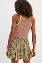 Load image into Gallery viewer, Free People FP One Third Charm Printed Mini Skirt/Green Combo