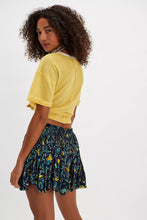 Load image into Gallery viewer, Free People FP One Third Charm Printed Mini Skirt/Navy Conbo