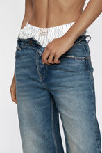 Load image into Gallery viewer, Free People We The Free Day To Day Striped Boxers/Ivory Combo