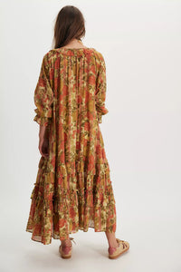 Free People Garden Wonders Maxi Dress/Retro Combo