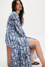 Load image into Gallery viewer, Free People Garden Wonders Maxi Dress/Blue Combo