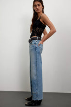 Load image into Gallery viewer, Free People We The Free Risk Taker Mid-Rise Jeans /Mantra