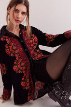 Load image into Gallery viewer, Free People We The Free One Night Velvet Top /Night Owl Combo