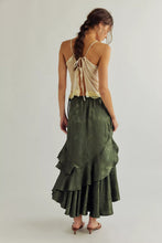 Load image into Gallery viewer, Free People Autumn Promenade Maxi Skirt /Adventurer