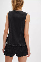 Load image into Gallery viewer, Free People We The Free Aimee Vest/Black