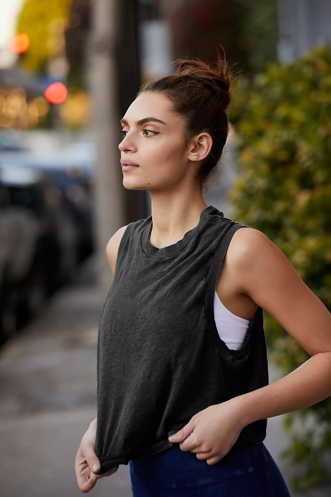 Free people Love Tank/ Black