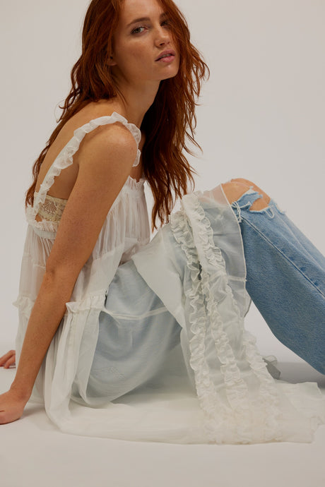 Free People Moon Phase Midi/ Ivory