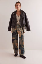 Load image into Gallery viewer, Free People We The Free Illusions Printed Relaxed Jeans/Indigo Combo