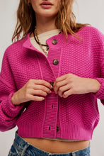 Load image into Gallery viewer, Free People Lila Cardi/Plumdrop