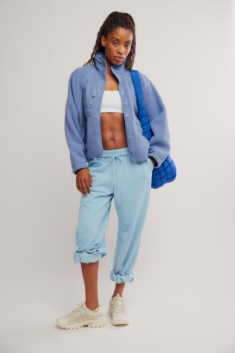 Free People Hit The Slopes Fleece Jacket/Wild Wind