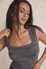 Load image into Gallery viewer, Free People Love Letter Cami/Black