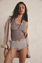 Load image into Gallery viewer, Free People Love Letter Cami/ark Mushroom