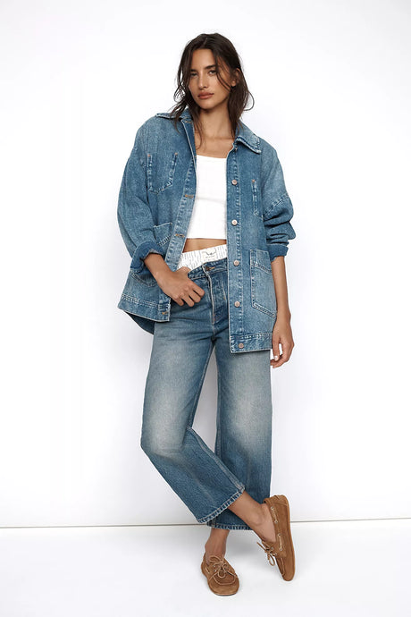 Free People We The Free Deep Trance Dropped Boyfriend Jeans/From Beyond