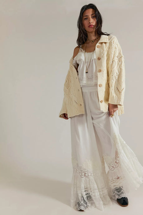 Free People Heart You Cardigan/Ivory