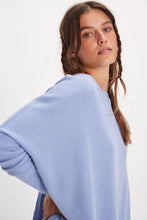 Load image into Gallery viewer, Free People We The Free Latte Blues Solid Thermal/Dawn Breeze
