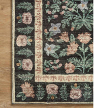 Load image into Gallery viewer, Rifle Paper X Loloi Rugs Eden CollectionMughal Garden Power Loomed Rug/Black