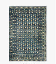 Load image into Gallery viewer, Rifle Paper X Loloi Rugs Eden Collection Lattice Indigo  Power Loomed Rug