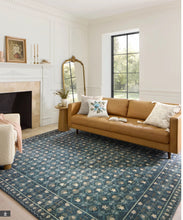 Load image into Gallery viewer, Rifle Paper X Loloi Rugs Eden Collection Lattice Indigo  Power Loomed Rug