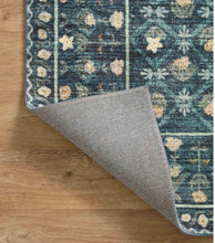 Load image into Gallery viewer, Rifle Paper X Loloi Rugs Eden Collection Lattice Indigo  Power Loomed Rug