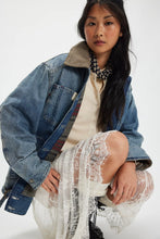 Load image into Gallery viewer, Free People We The Free Sweet Talk Denim Barn Coat/Century Wash