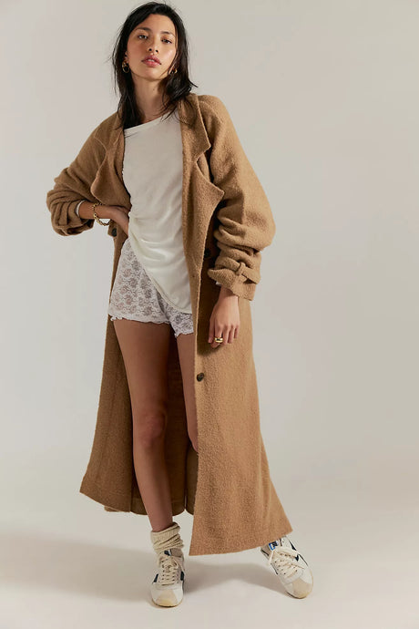 Free People We The Free Trespass Maxi Cardi/Morning Sand
