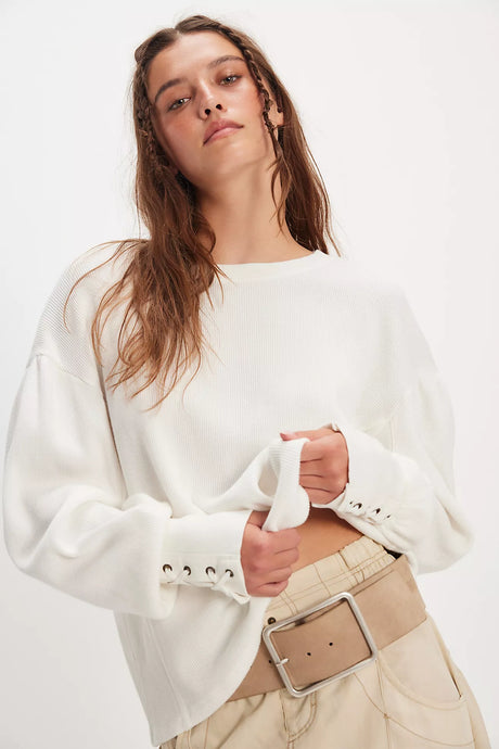 Free People Lapis Cuff/Clean Ivory