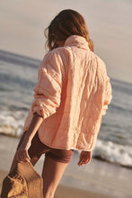 Load image into Gallery viewer, Free people Pippa Packable Puffer Jacket/Peaches