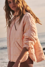 Load image into Gallery viewer, Free people Pippa Packable Puffer Jacket/Peaches