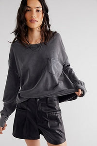 Free People We The Free Fade Into You Tee/MetalSiletto