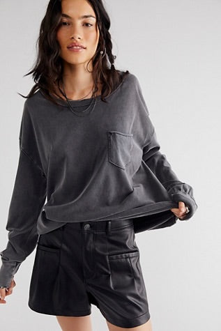 Free People We The Free Fade Into You Tee/MetalSiletto