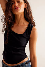 Load image into Gallery viewer, Free People We The Free Hummingbird Tank/Black