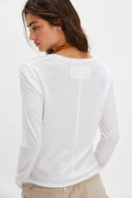 Load image into Gallery viewer, Free People We The Free Nova Long-Sleeve Tee/Ivory