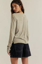 Load image into Gallery viewer, Free People We The Free Nova Long-Sleeve Tee Caiman