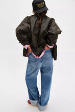 Load image into Gallery viewer, Free People We The Free Cori Waxed Jacket/Olive