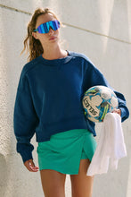 Load image into Gallery viewer, Free People Intercept Pullover/Black Grape