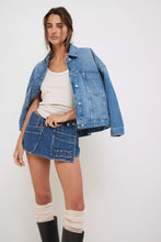 Load image into Gallery viewer, Free People We The Free Opal Swing Denim Jacket /Cowboy Romance