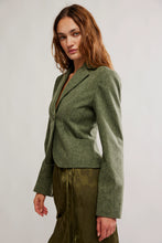Load image into Gallery viewer, Free People Whip Smart Blazer/Forest Green