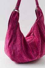 Load image into Gallery viewer, Free People Roma Suede Tote Bag/Fushia