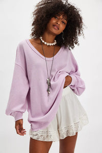 Free People We The Free Coast 2 Coast Thermal /Blush Lilac