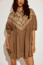 Load image into Gallery viewer, Free People Orson Mini Dress/Army Combo