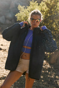 Free People Canyon Crushin Jacket/Black Combo