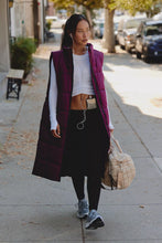 Load image into Gallery viewer, Free People On The Move Packable Puffer Vest/Black Cherry