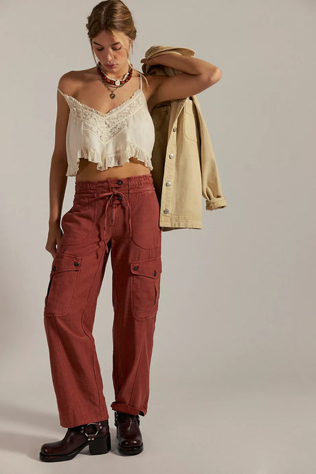 Free People We The Free Park Ave Pants/Spiced Rum