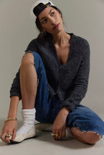 Load image into Gallery viewer, Free People School Girl Cardigan/Charcoal Heather