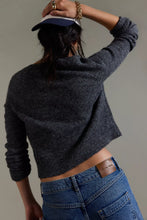 Load image into Gallery viewer, Free People School Girl Cardigan/Charcoal Heather