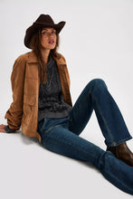 Load image into Gallery viewer, Free People Frankie Cable Sweater/Black