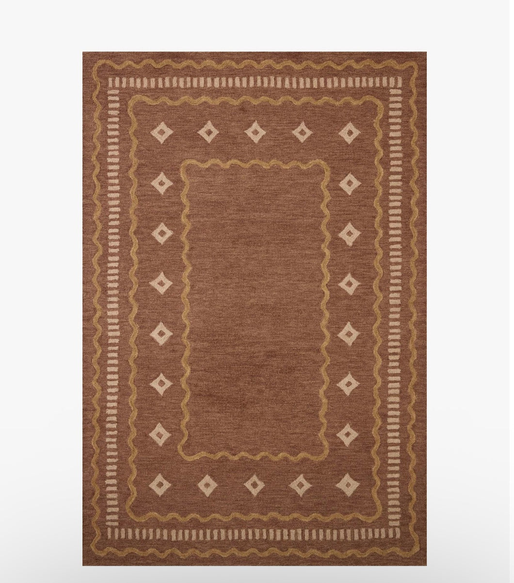 Chris Loves Julia X Loloi Alfie Collection/Clay Spice