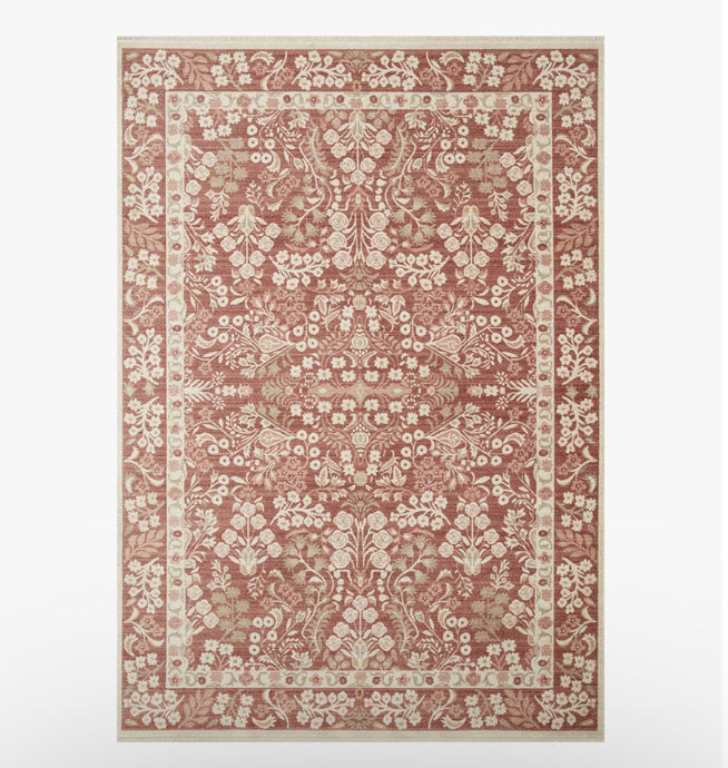 Rifle Paper X Loloi Holland Collection/Lotte Crimson