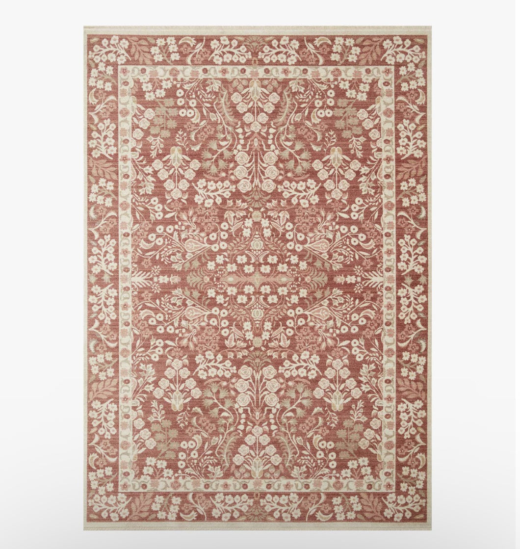 Rifle Paper X Loloi Holland Collection/Lotte Crimson