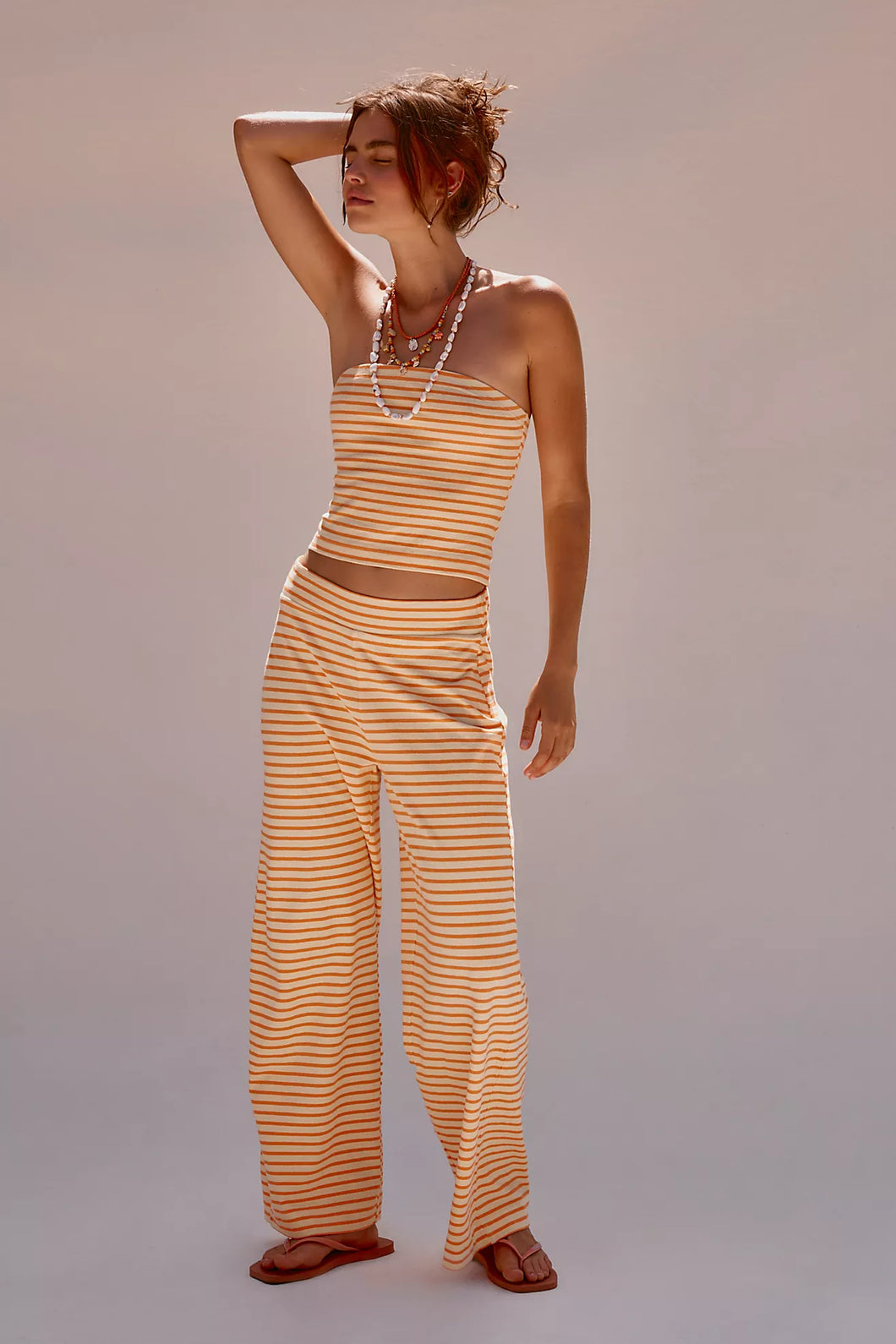 Free People Sailor Tube Setz/Papaya Combo